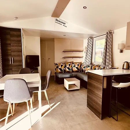 营地 Mobil-home Confort A Valras-plage 6a 8 Personnes Sérignan